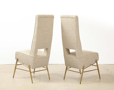 High Back Custom Dining Chairs by Donzella Ltd.