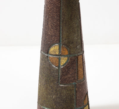 Earthenware Vase by Attributed to Zaccagnini