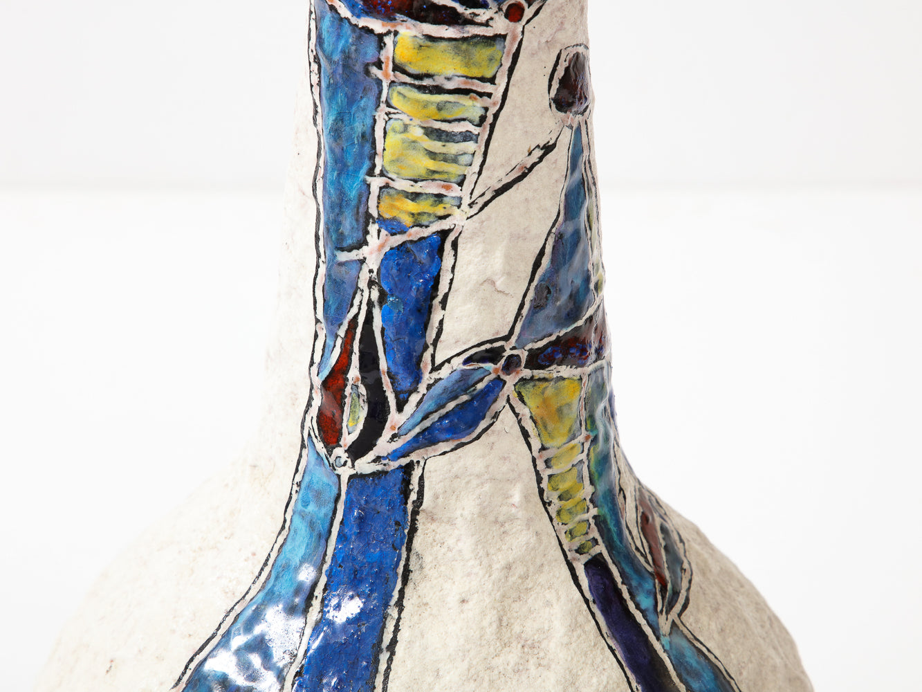 Studio-built Ceramic Bottle by Marcello Fantoni