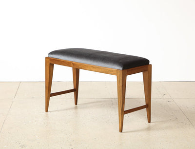 Pair of Upholstered Benches Attributed to Gio Ponti