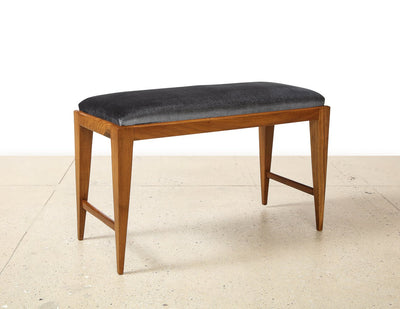 Pair of Upholstered Benches Attributed to Gio Ponti