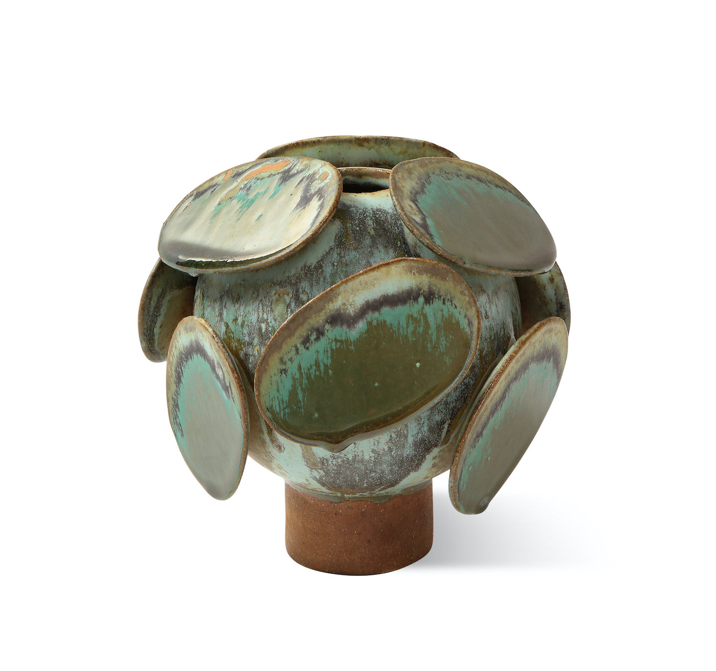 Lichen Vase #1 by Robbie Heidinger