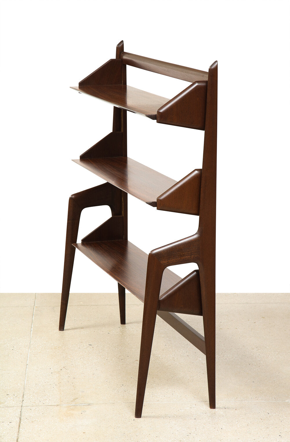 Sculptural Bookcase in the manner of Ico Parisi