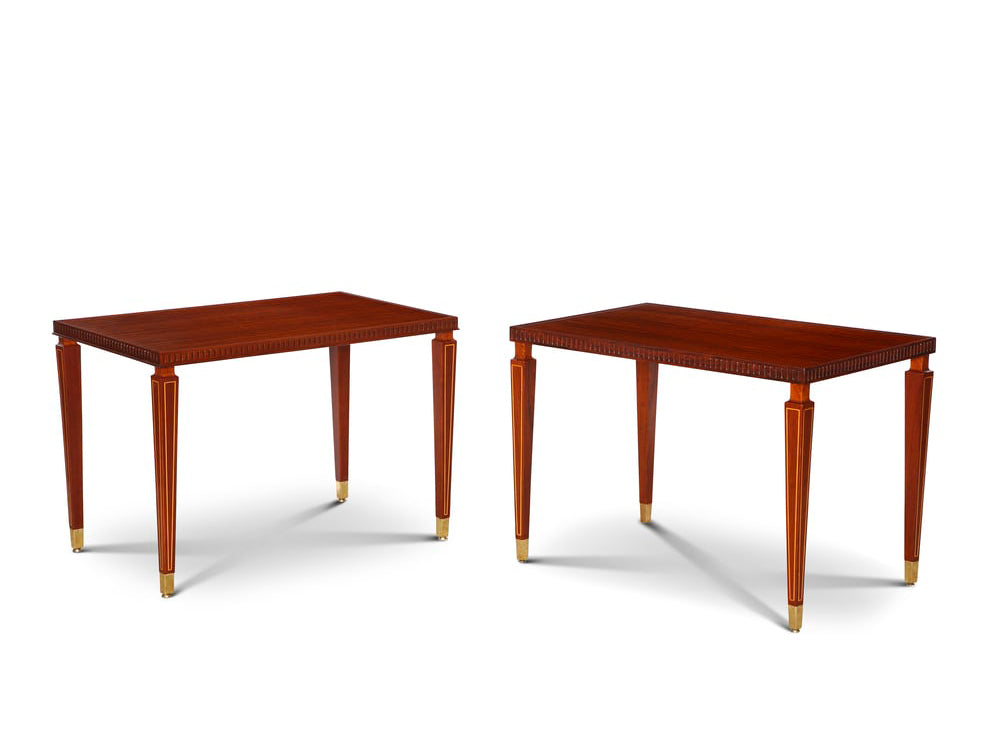 Almost Pair of Side Tables By Paolo Buffa