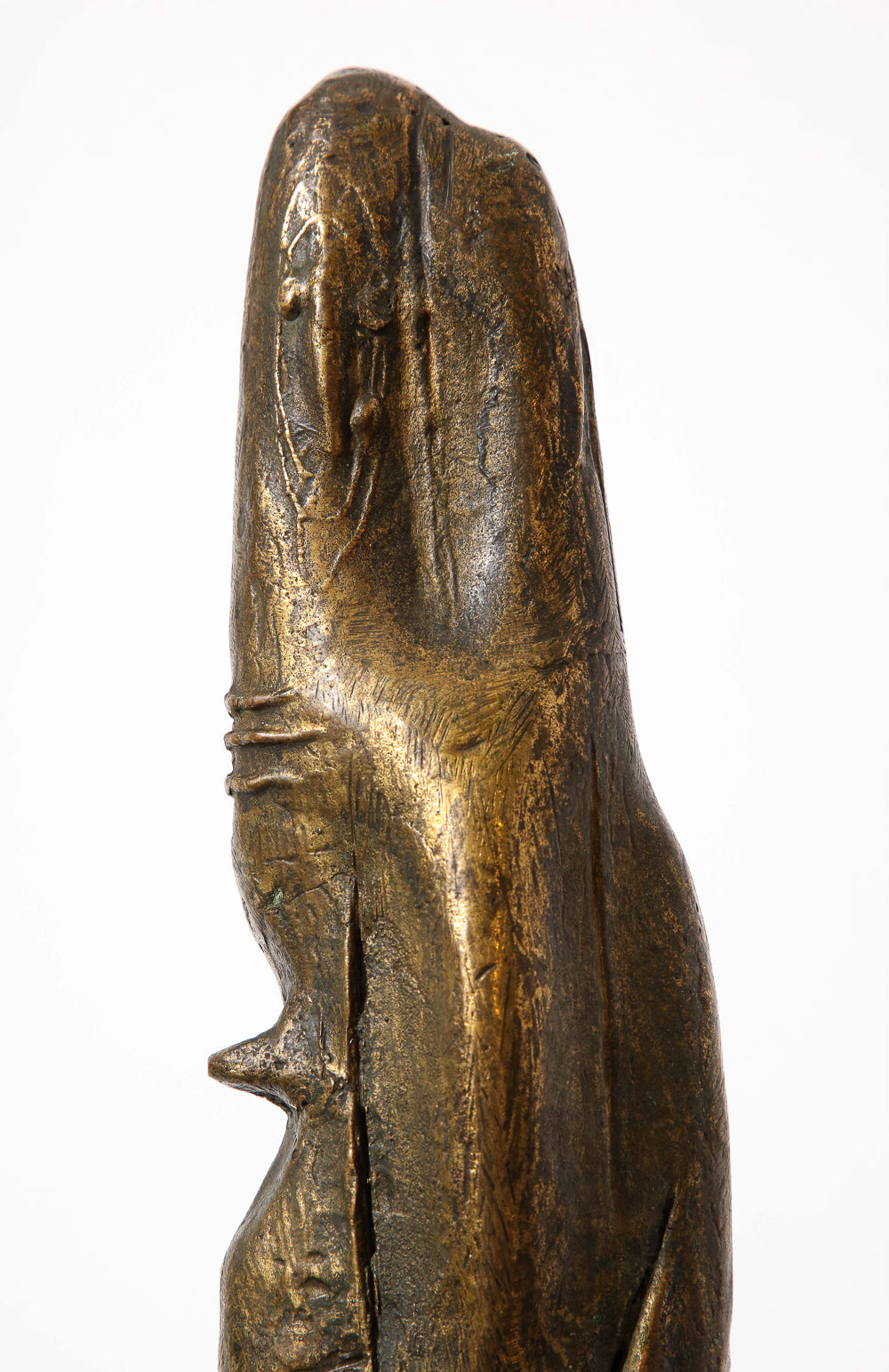 Abstract Bronze Sculpture by Luigi Gheno – Donzella LTD.