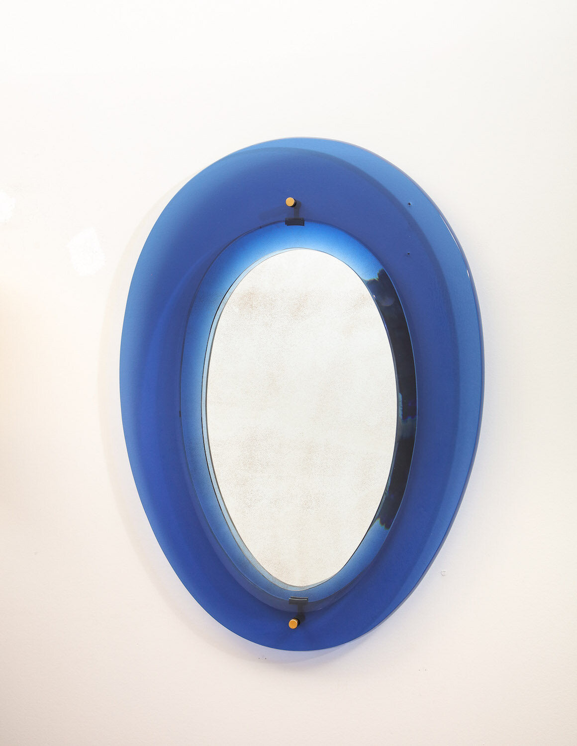 Ovoid Mirror by Max Ingrand for Fontana Arte
