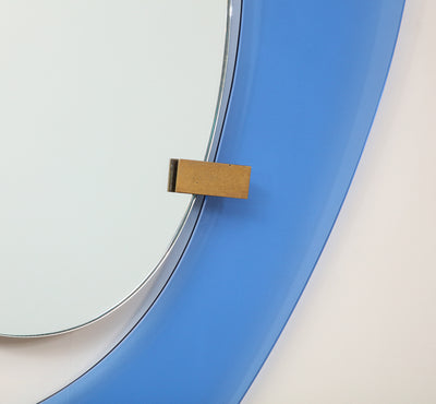 Rare Wall Mirror by Max Ingrand for Fontana Arte