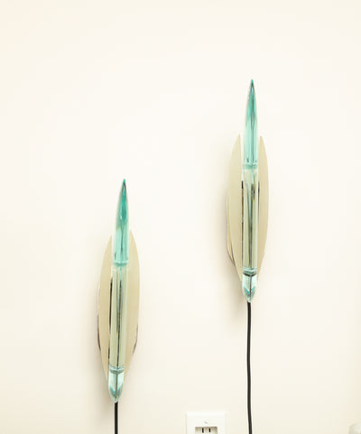 No. 1552 Sconces by Max Ingrand for Fontana Arte
