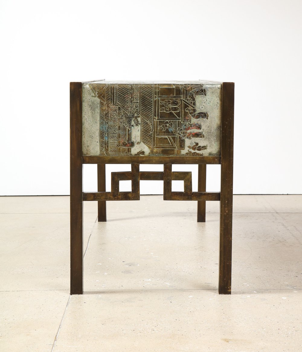 "Festival" Console Table by Philip and Kelvin Laverne