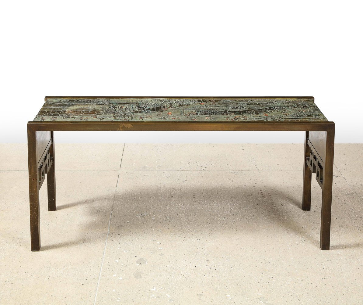 "Festival" Console Table by Philip and Kelvin Laverne