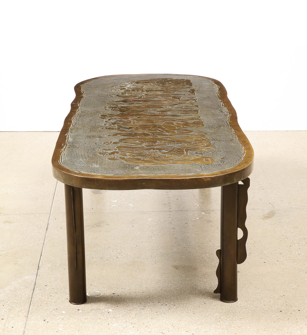 Romanesque Cocktail Table by Philip & Kelvin LaVerne