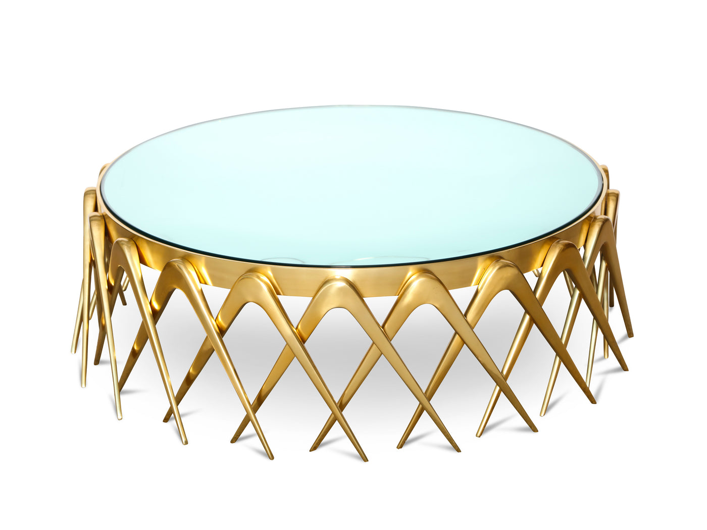 “Compasso,” Circular Cocktail Table By Roberto Giulio Rida