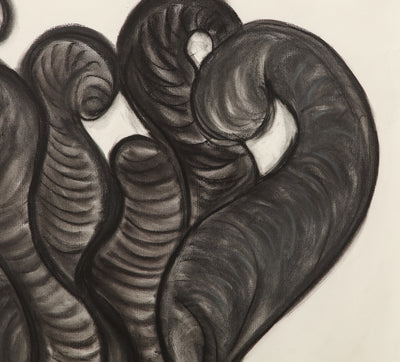 Charcoal Drawing by Rosanne Sniderman