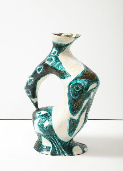 Rare Large-Scale Ewer by Salvatore Meli