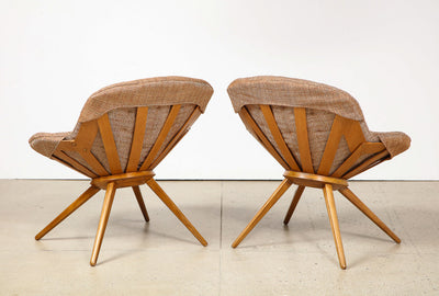 Rare Pair of Chairs By Vittorio Gregotti, Lodovico Meneghetti, & Giotto Stoppino