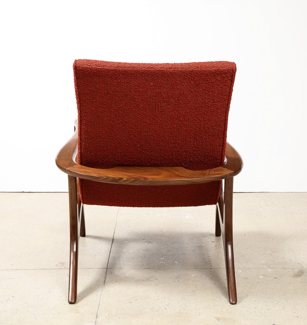 Rare Contour Lounge Chair by Vladimir Kagan