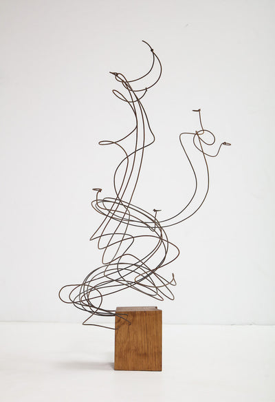 "Volute et Sentinelles," Unique Sculpture By William Lemariey