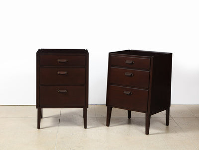 Pair of Side Chests By Edward Wormley for Dunbar
