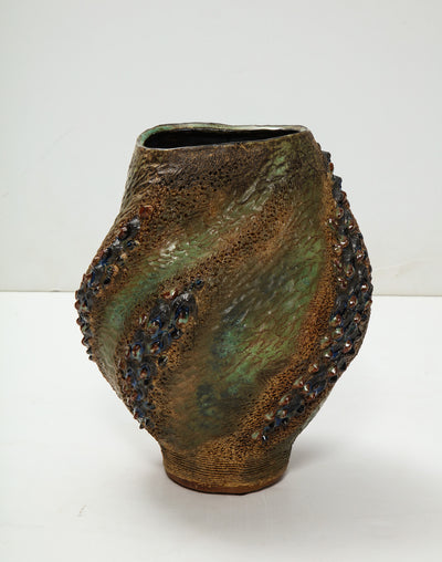 Hand-Built Ceramic Vase By Dena Zemsky
